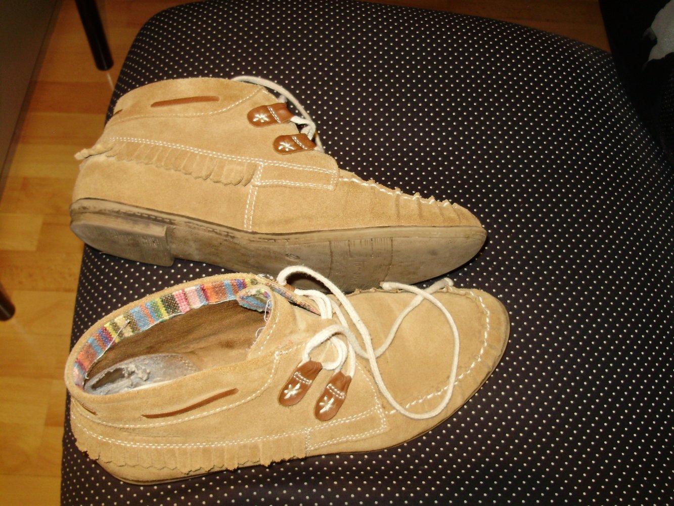 Tamaris Mokassins Wildleder braun 40