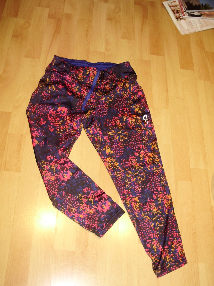 Crivit Leggings bunt Muster 7/8 Länge M 40/42