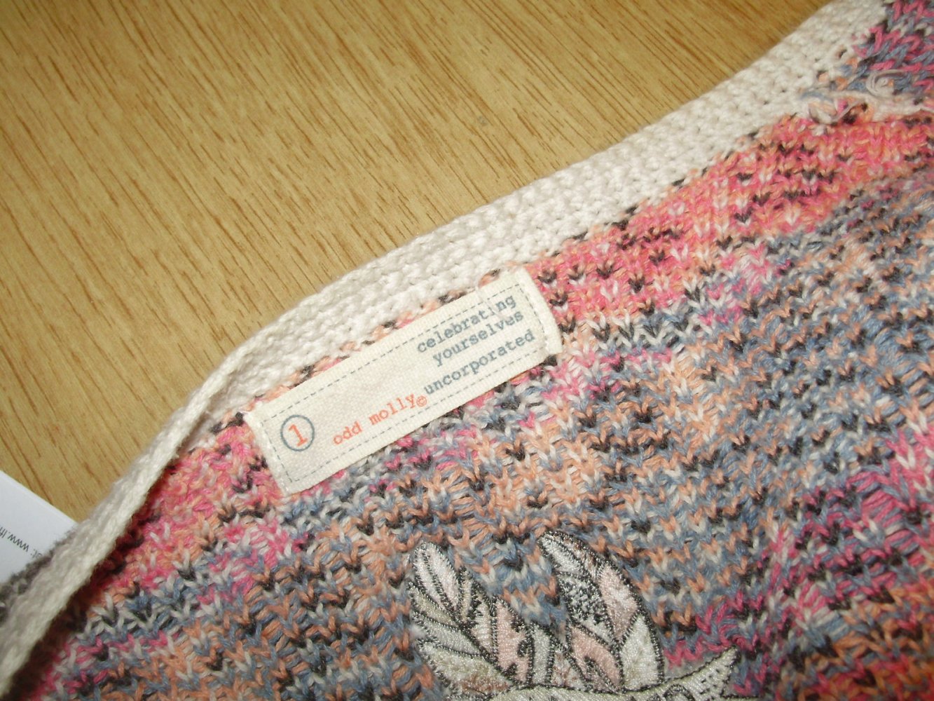 Odd Molly Blazer Cardigan bunt ausgefallen Gr 1 = S