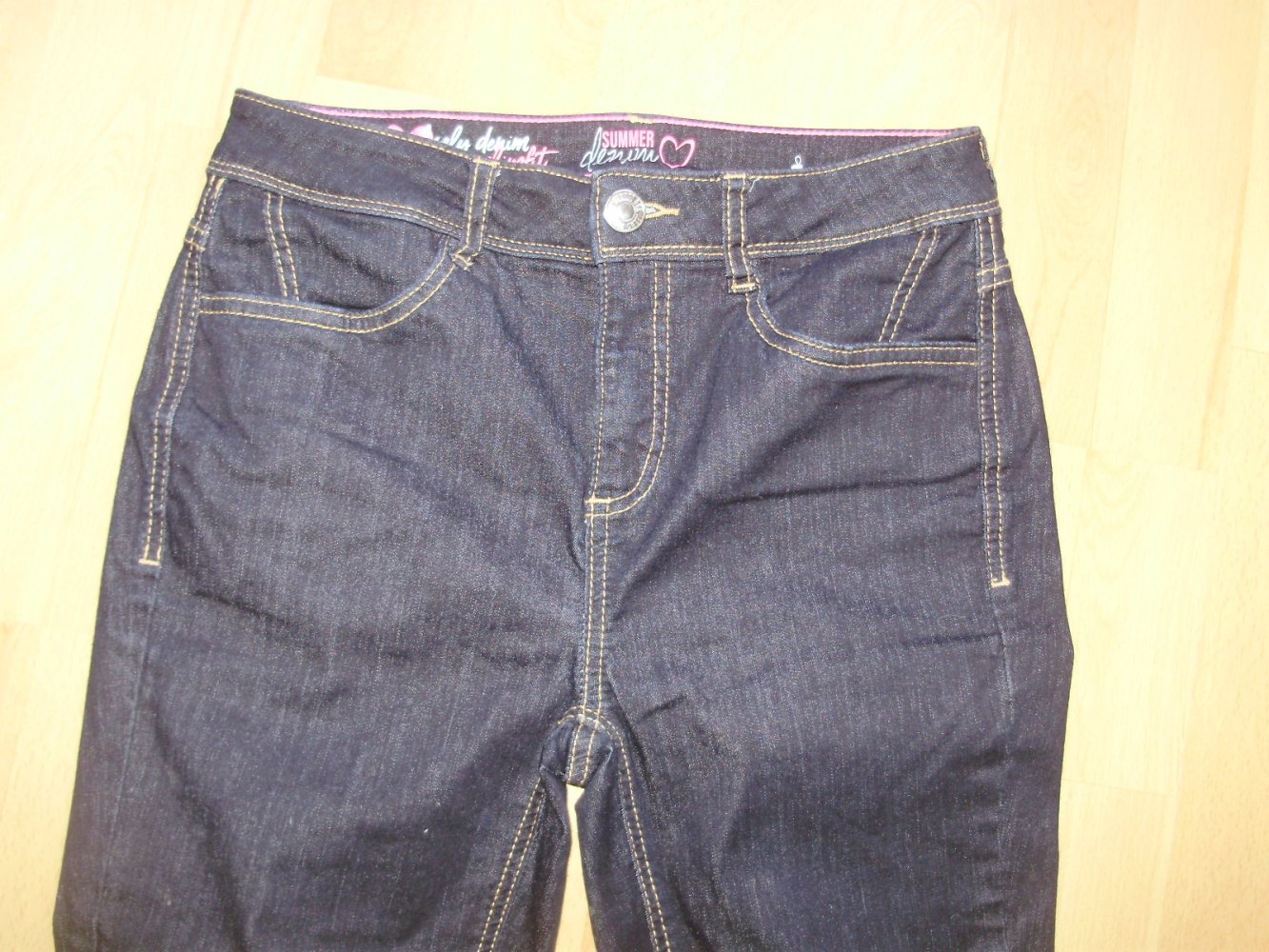 Street one Jeans 7/8 Länge blau Mod. York Stretch 28/22 NEU