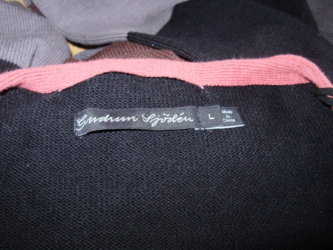 Gudrun Sjöden Cardigan Baumwolle / Wolle Gr L