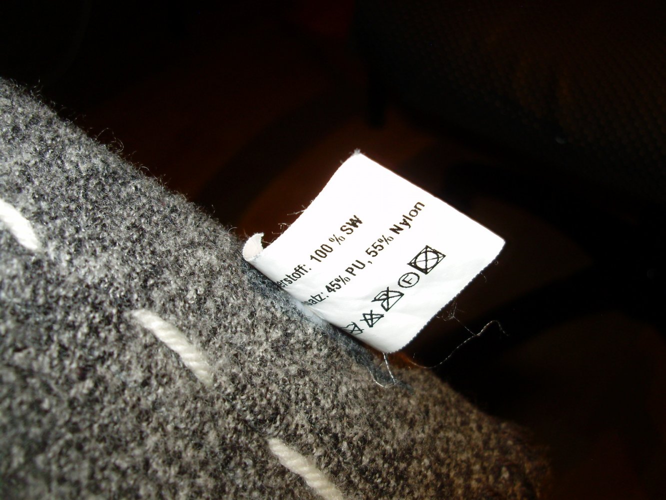 Sabine Sommeregger Kitzbühel Schurwolle Jacke grau Stickerei 34 S