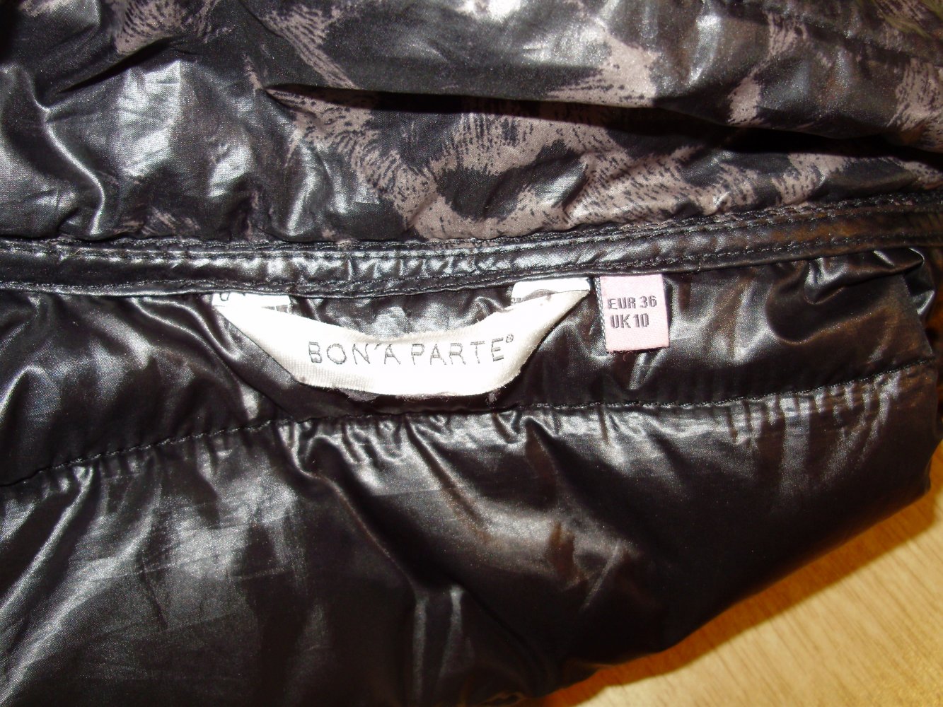 Bon a parte Jacke Stepp warm braun/ schwarz Leo 36 M