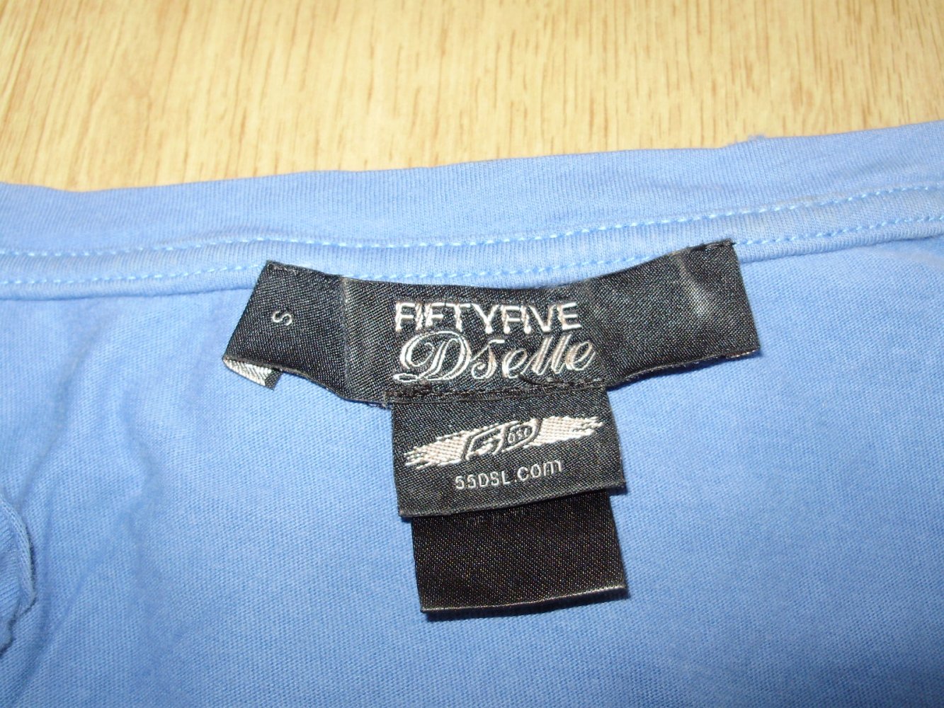 Fiftyfive Dselle Shirt blau ausgefallen S