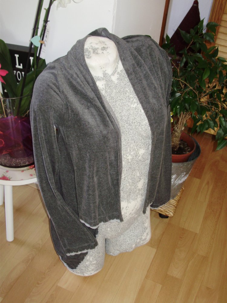 Chill Norway Cardigan grau offen Nicky XS S wie neu
