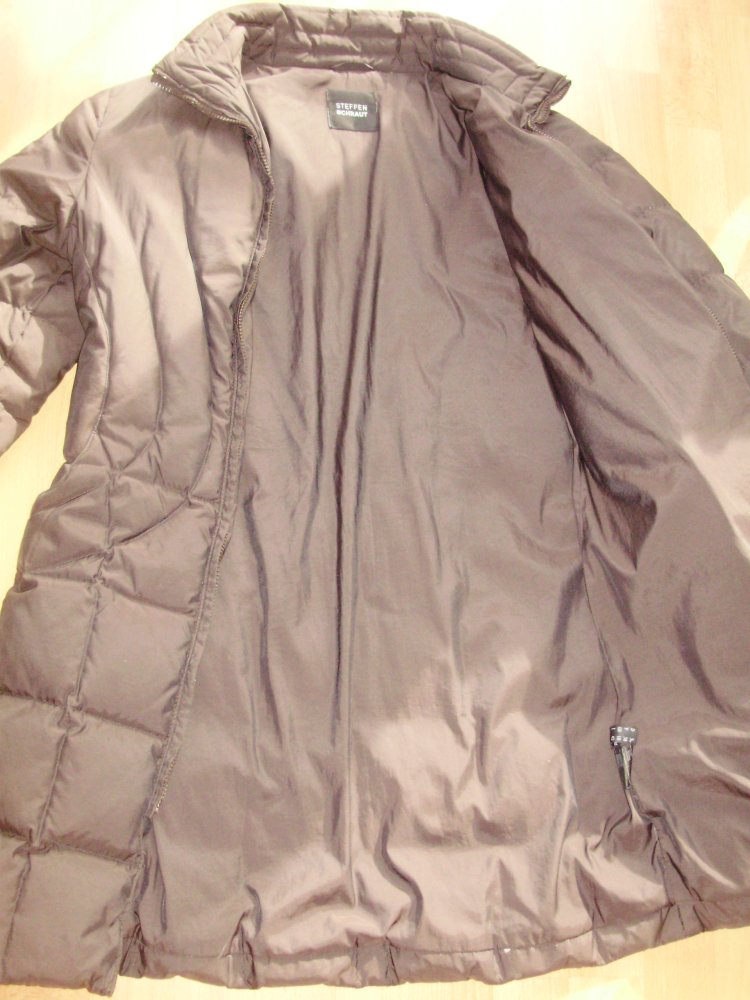 Steffen Schraut Daunen Mantel braun Gr 36