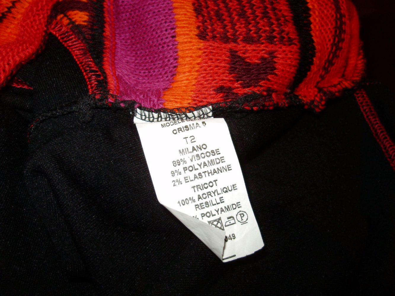 Pullover bunt ausgefallen T2 = M / L