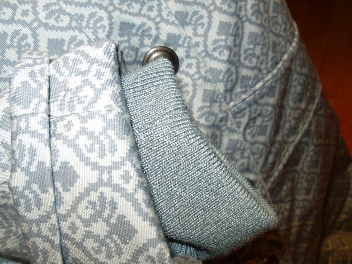 Sorgenfri Mantel wasserabweisend Muster romantisch warm M