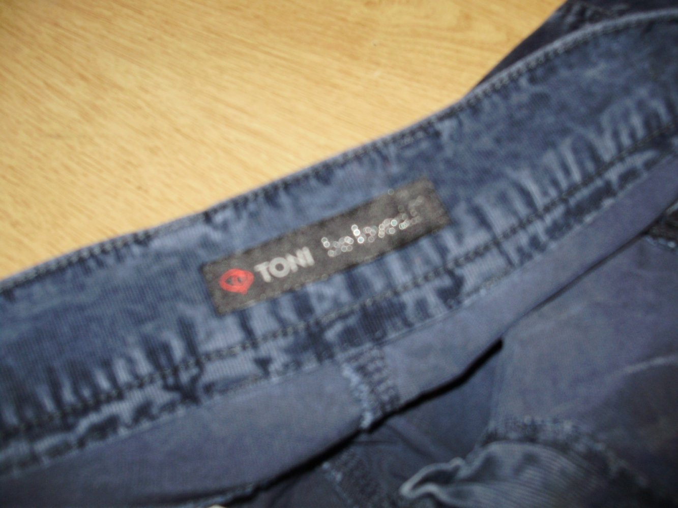Toni Feincord Hose blau Gr 38