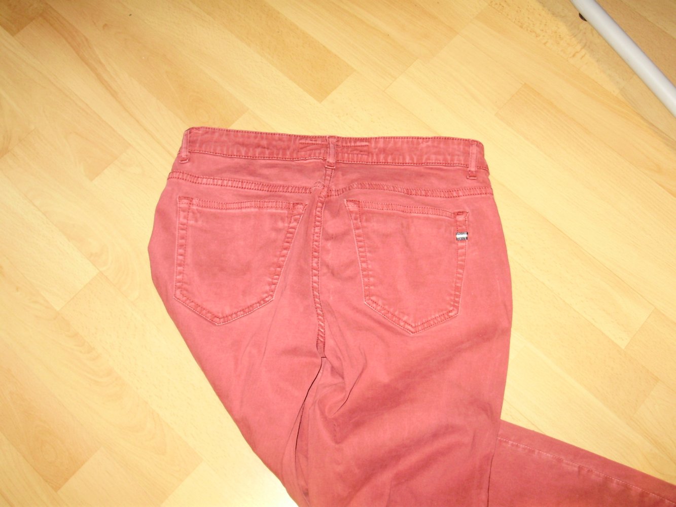 Marc O´Polo Jeans rot Lulea Slim Mid Waist 28 34