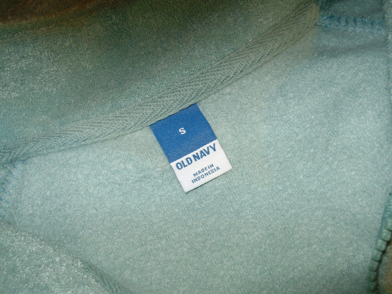 Old navy Frottee Fleece Oberteil hellgrün S
