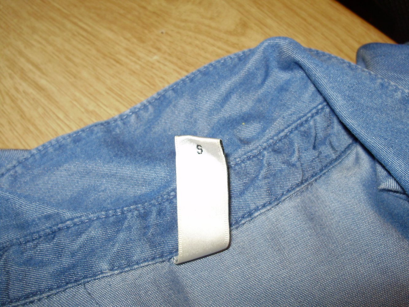 Soyaconcept Kleid Jeans Hemdblusenstil lang S