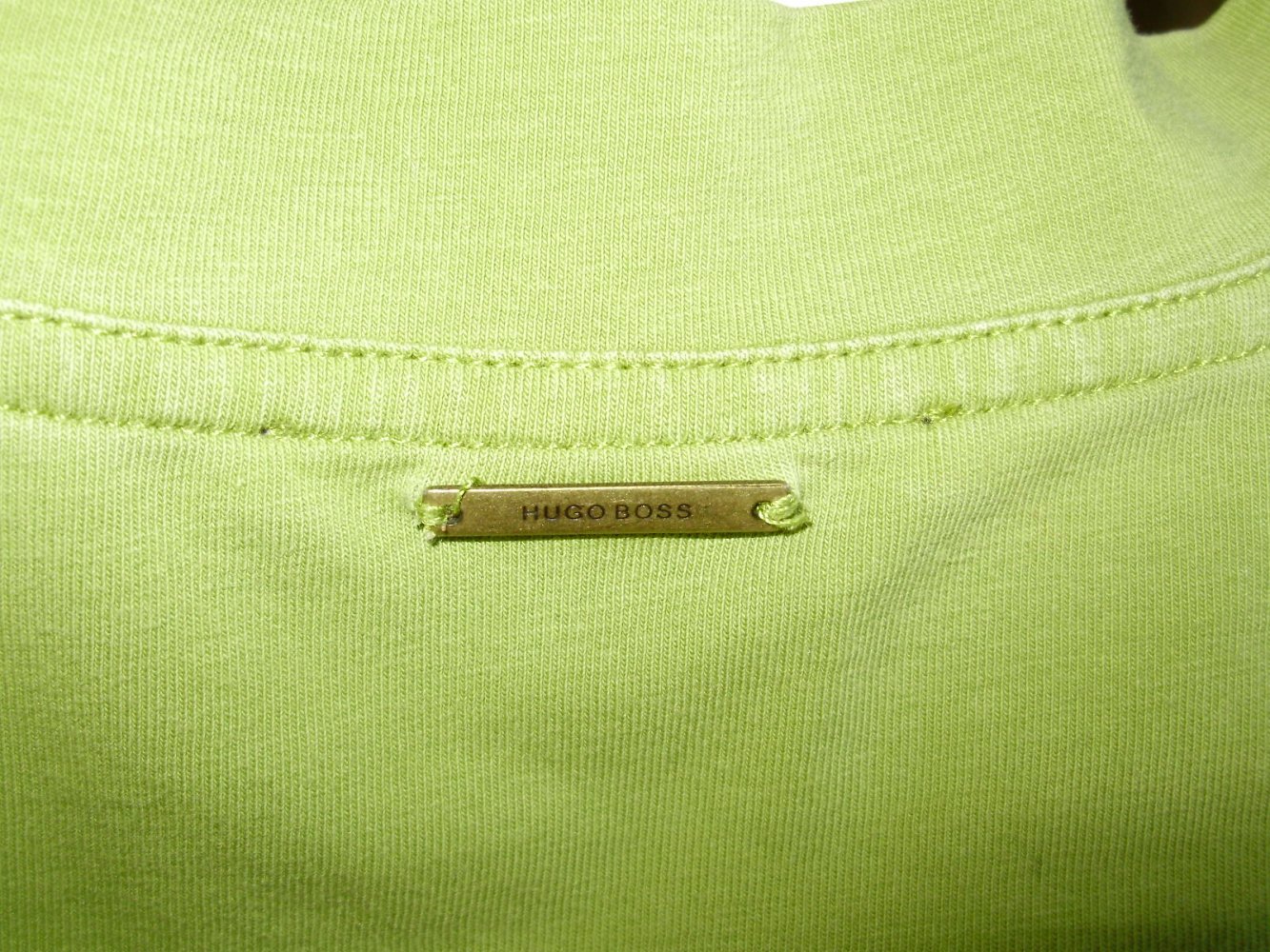 Hugo Boss Shirt V-Ausschnitt grün M