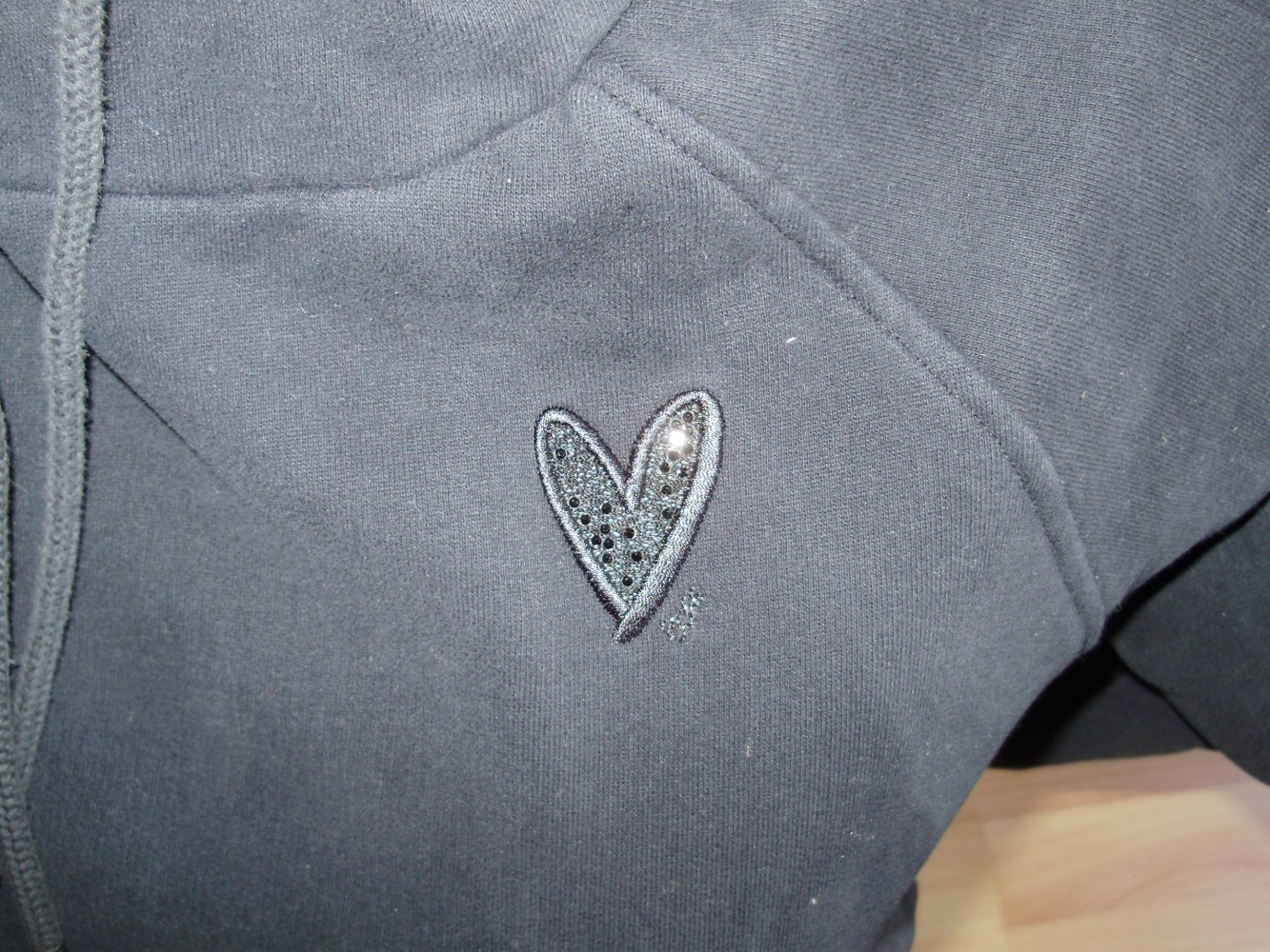 Hugo Boss Justin Teodoro Sweathoodie Kleid schwarz XS S