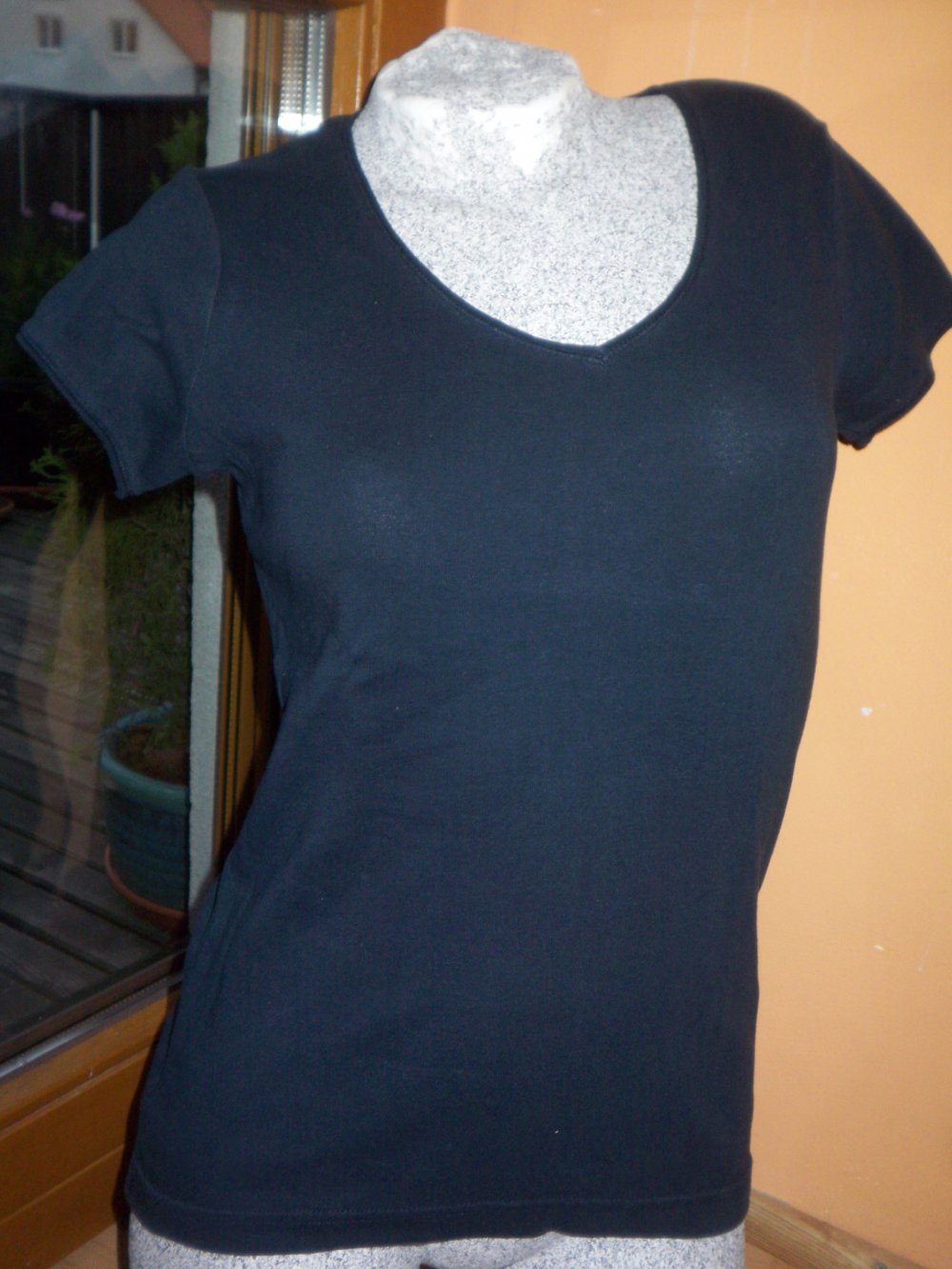Esprit Shirt dunkelblau V-Ausschnitt S