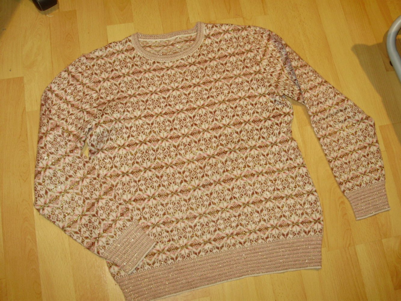 Pullover Muster wie Norweger M / S passend