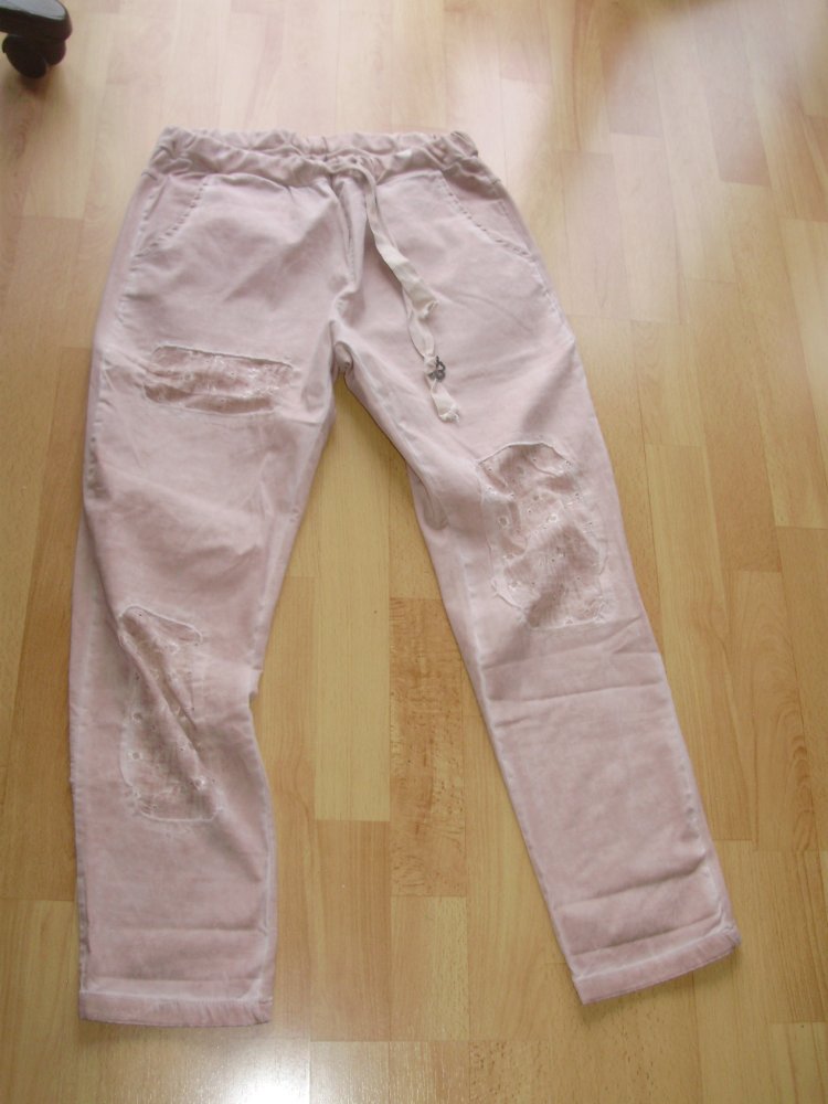 Italy Hose rose Spitze S passend