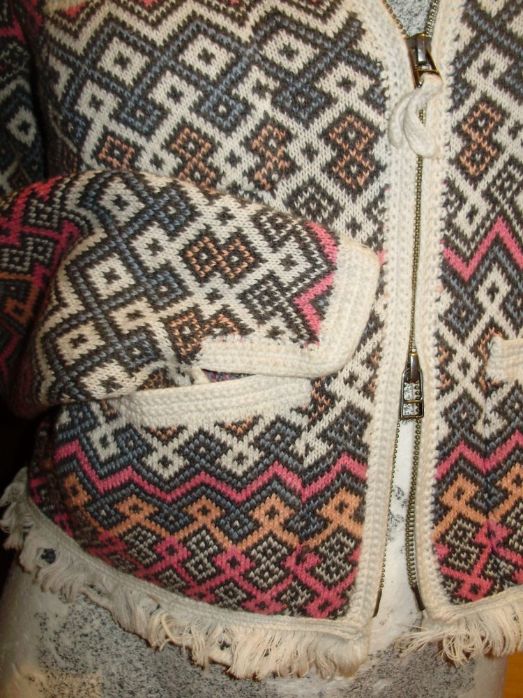 Odd Molly Blazer Cardigan bunt ausgefallen Gr 1 = S