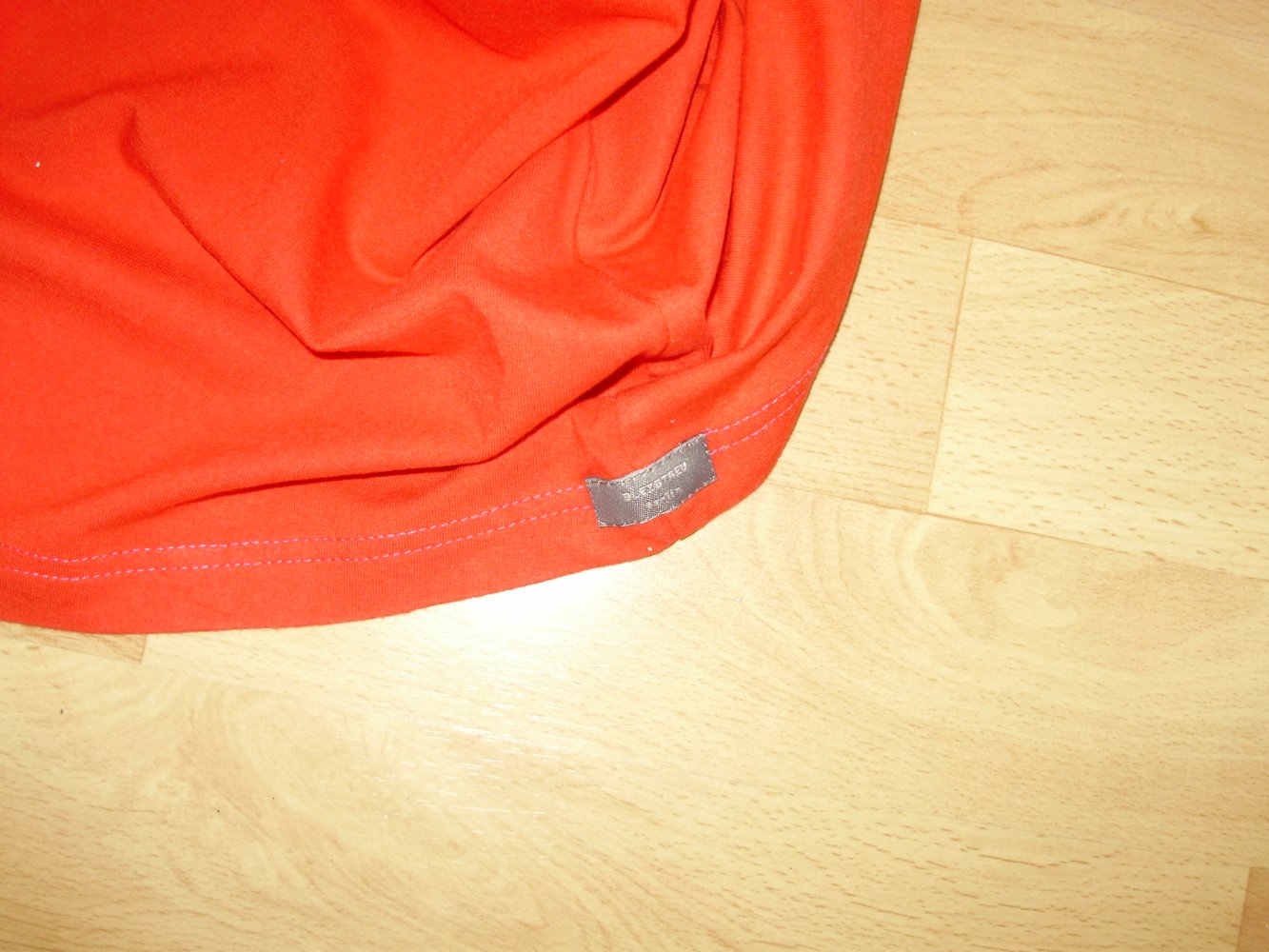 Bleibtreu Berlin Kleid rot Wickeleffekt Gr 36