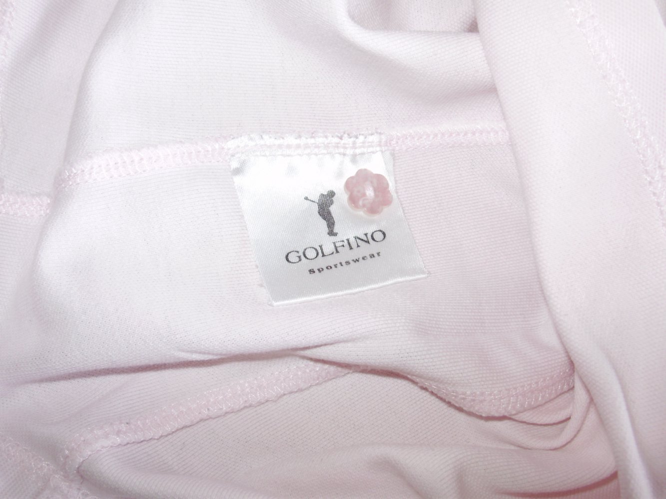 Golfino Poloshirt ärmellos zartrose Gr 36