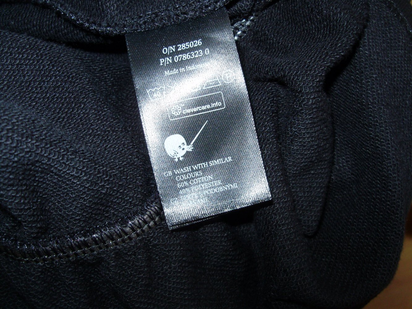 Monki Kleid schwarz weit ausgefallen Sweatstyle S M