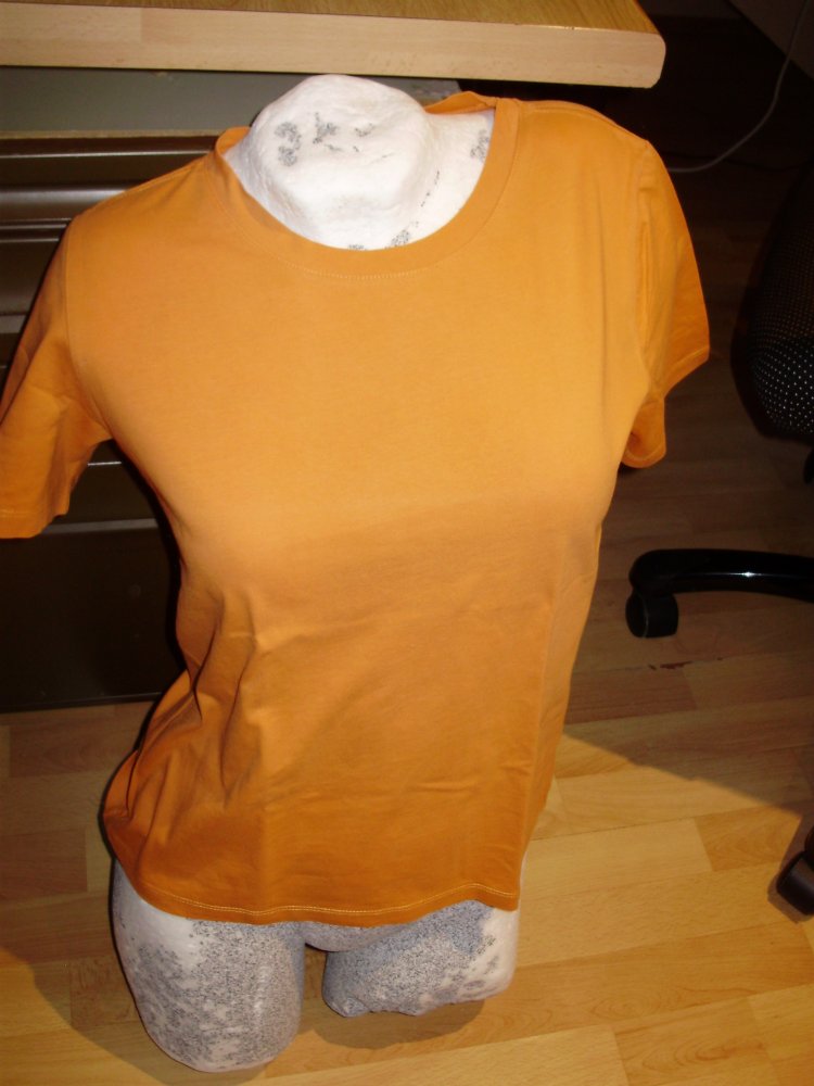 Artlove Shirt orange 100% Baumwolle M