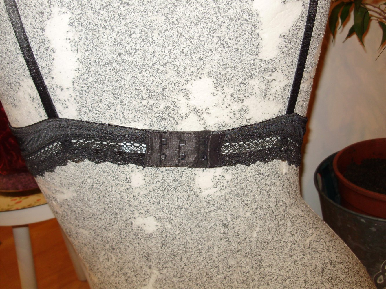 BH grau Spitze Pushup 75B