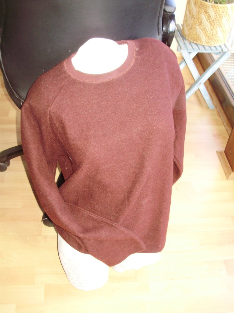 Acne Studio Pullover BW/ Wolle rostfarben M oversize