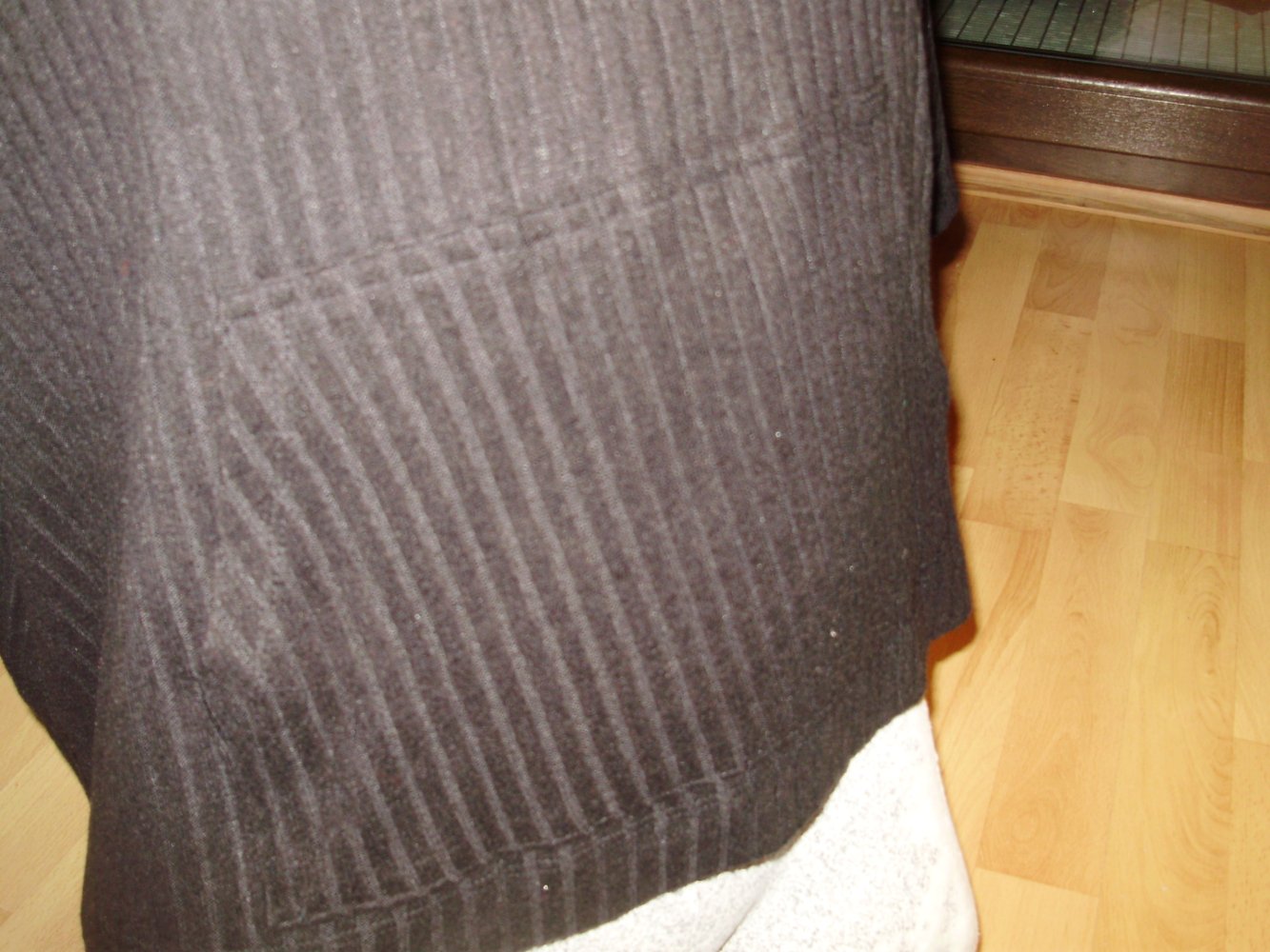 Calvin Klein Obertel oversize schwarz wie Strick M L