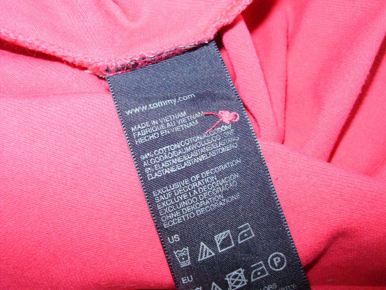 Tommy Hilfiger Polo Shirt pink S