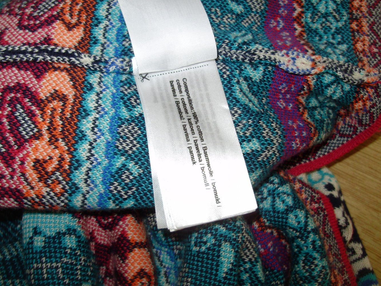 Ivko Cardigan bunt 100% Baumwolle 40