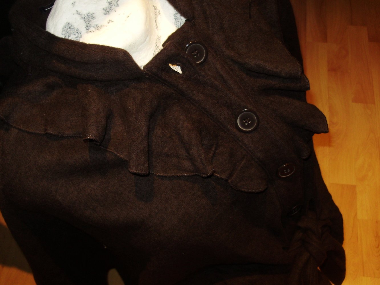 Gap Poncho ausgefallen braun romantisch S M