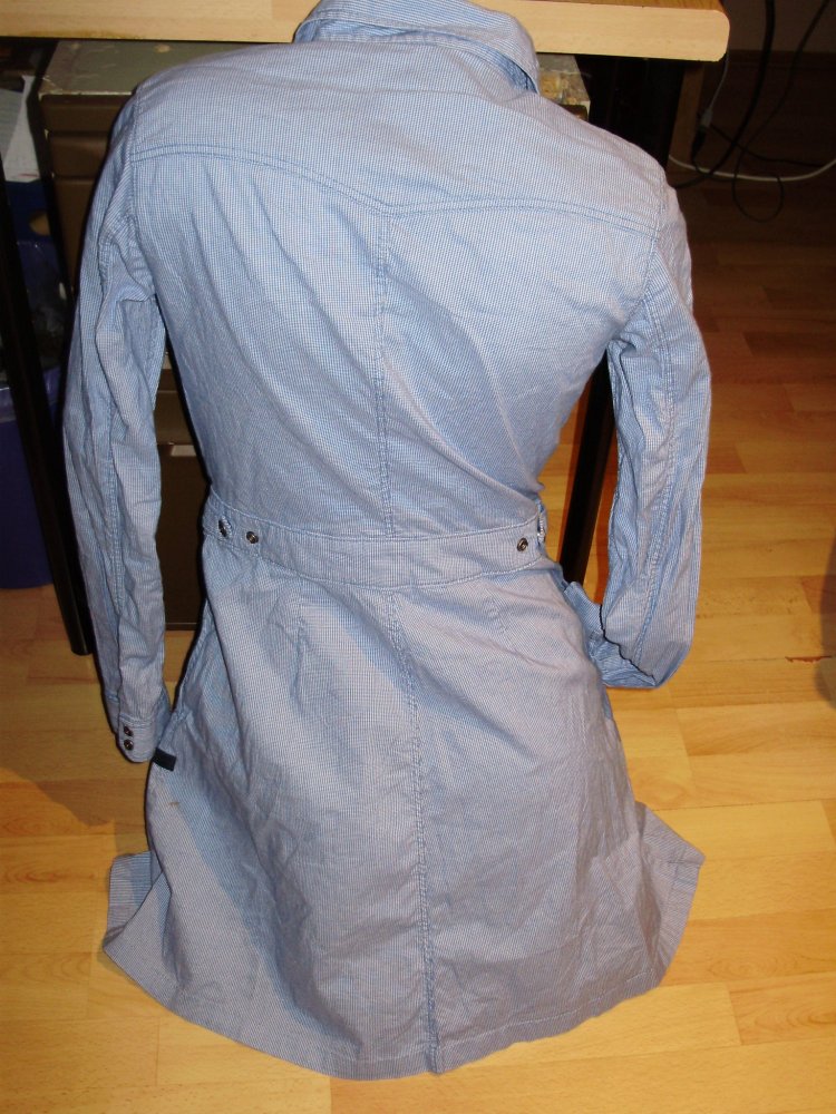 G-Star Raw Jeans Kleid blau Baumwolle S