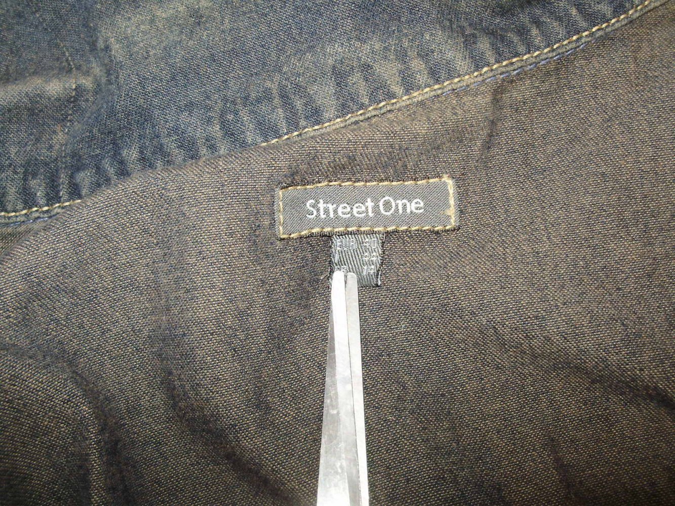 Street one Jeans Weste weich lässig Drücker 40