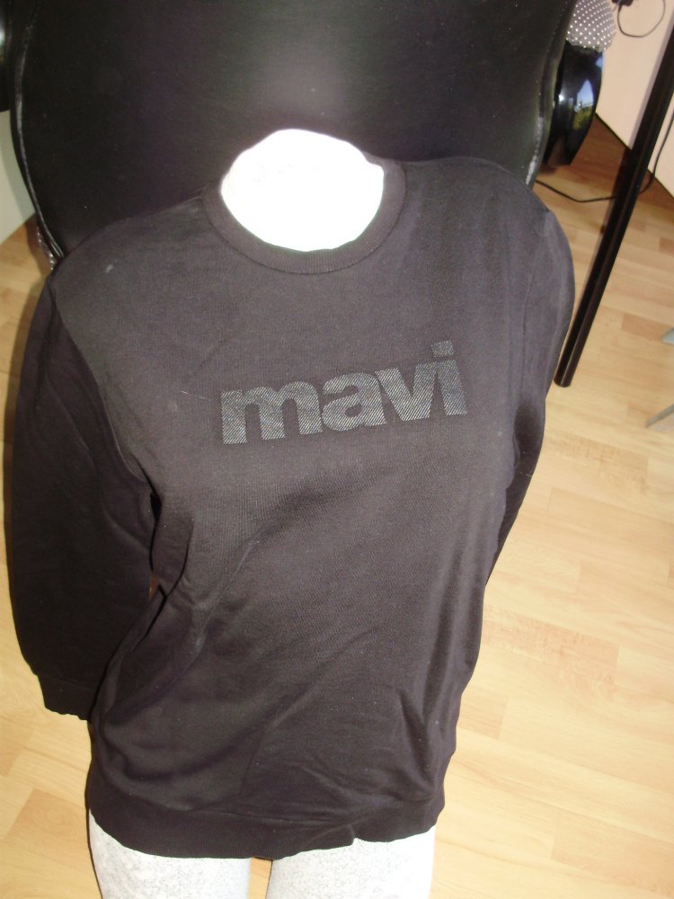 Mavi Sweat schwarz Print M