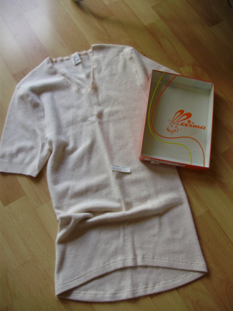 Medima Angora Unterhemd Gr L Neu mit Verpackung