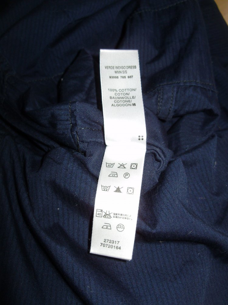 G-Star Raw Kleid d´blau 100% BW ausgefallen S