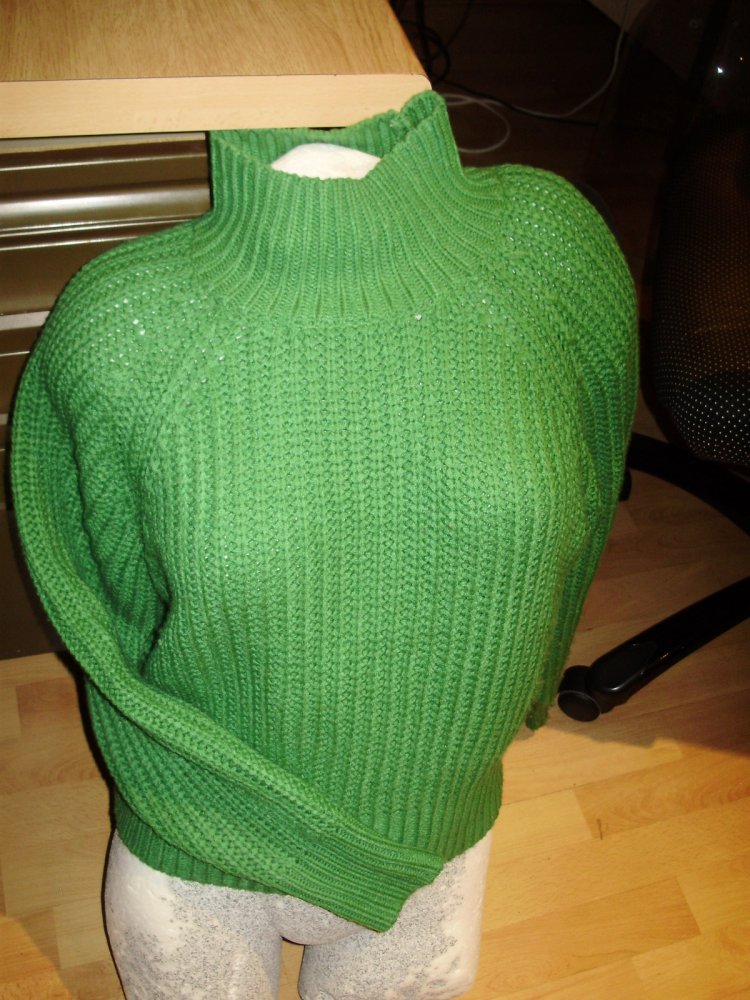 Pullover grasgrün S