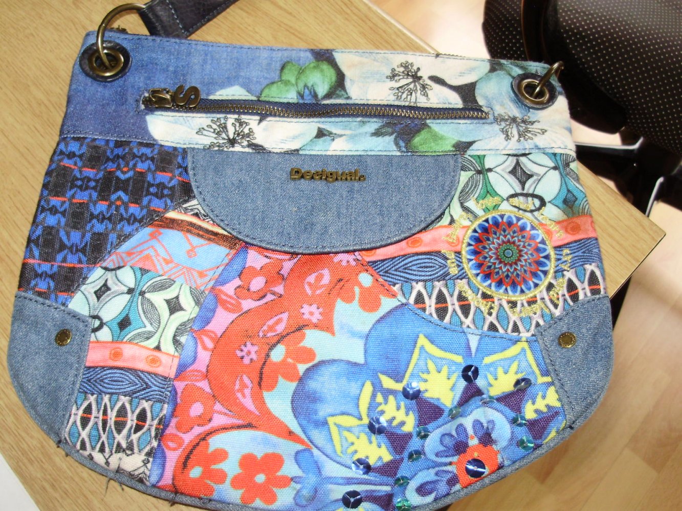 Desigual Umhängetasche Crossbag bunt 
