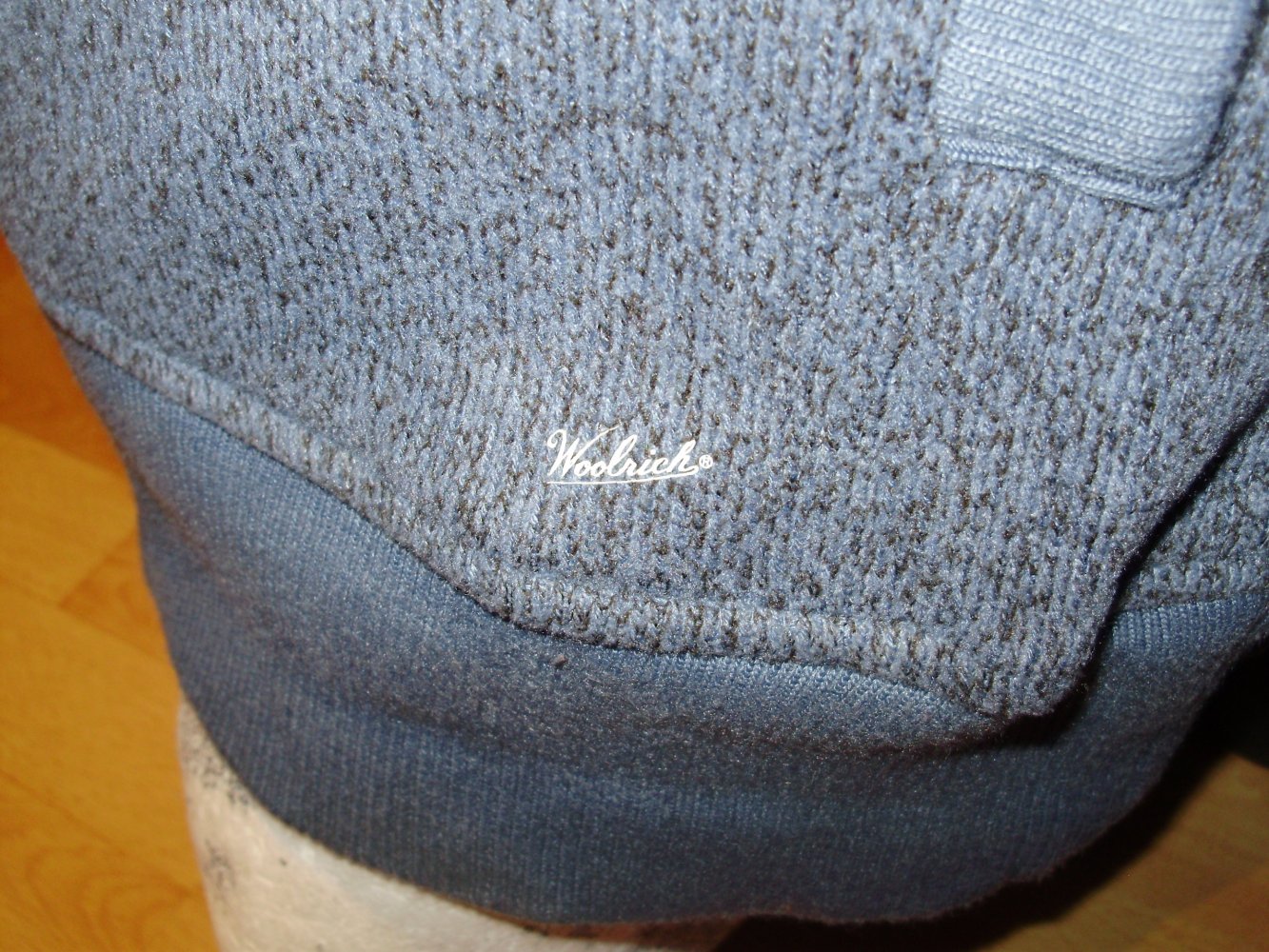 Woolrich Jacke blau meliert S M