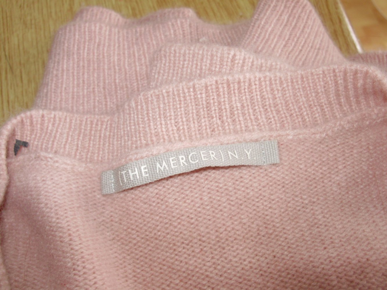 The mercer NY Pullover rose 100% kaschmir 42