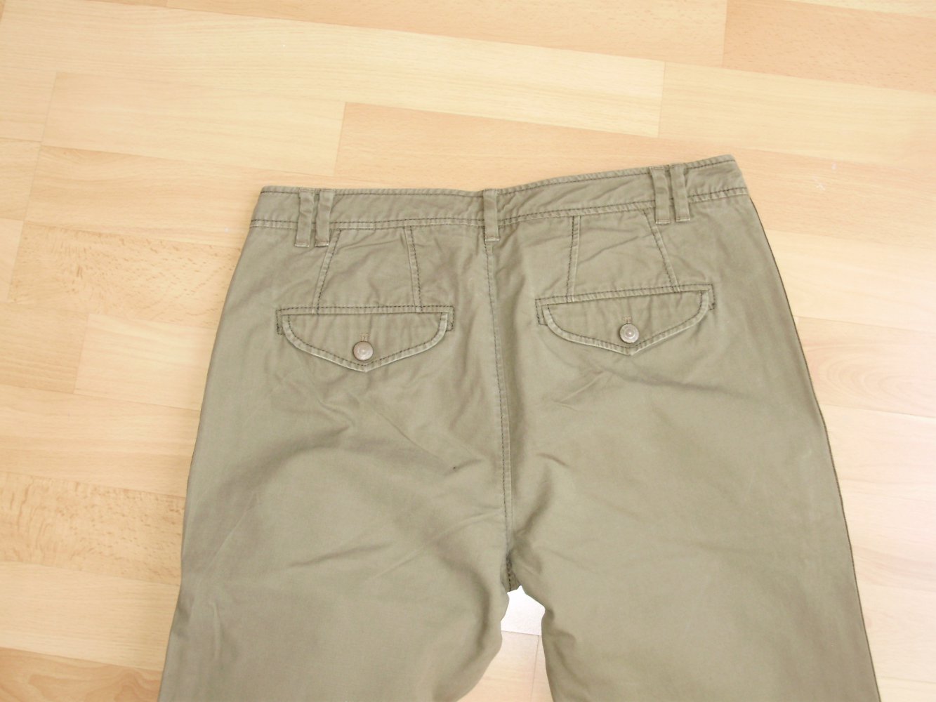 Marc O´Polo Hose khaki Seitenstreifen Mod Järva Gr S passend