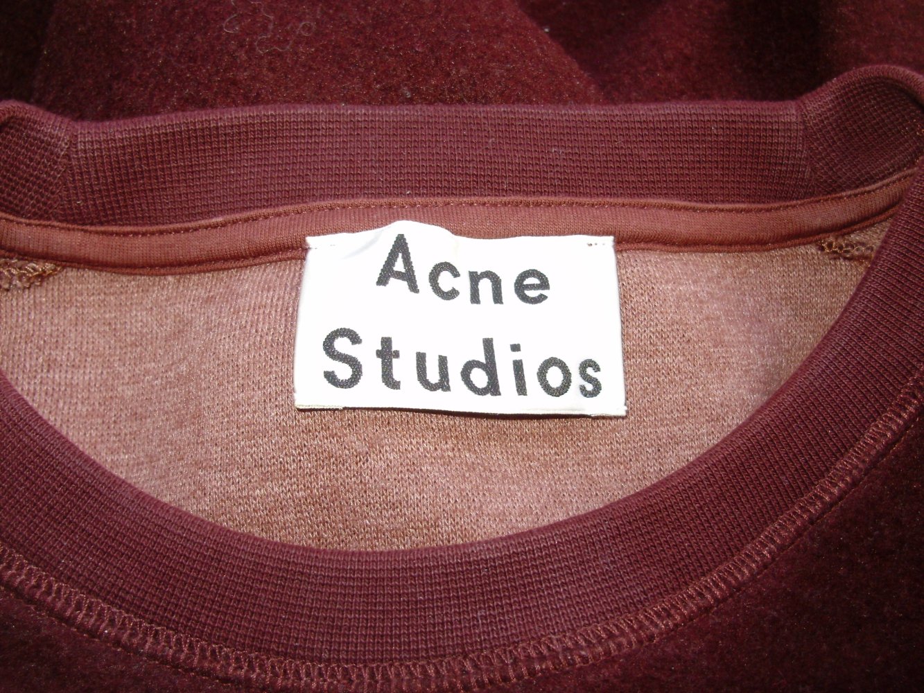 Acne Studio Pullover BW/ Wolle rostfarben M oversize