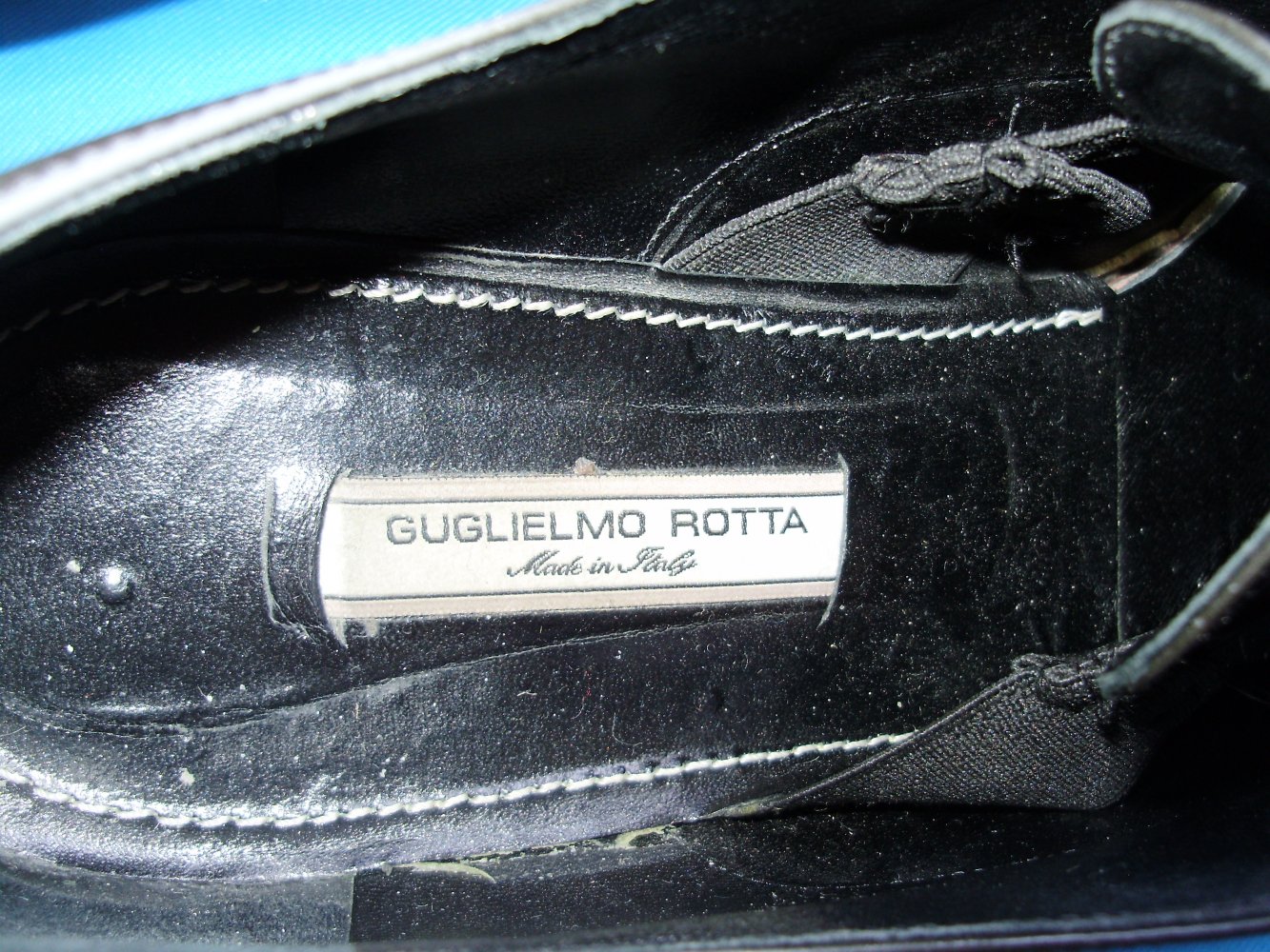 Guglielmo Rotta Schuhe schwarz grau Gr 40,5
