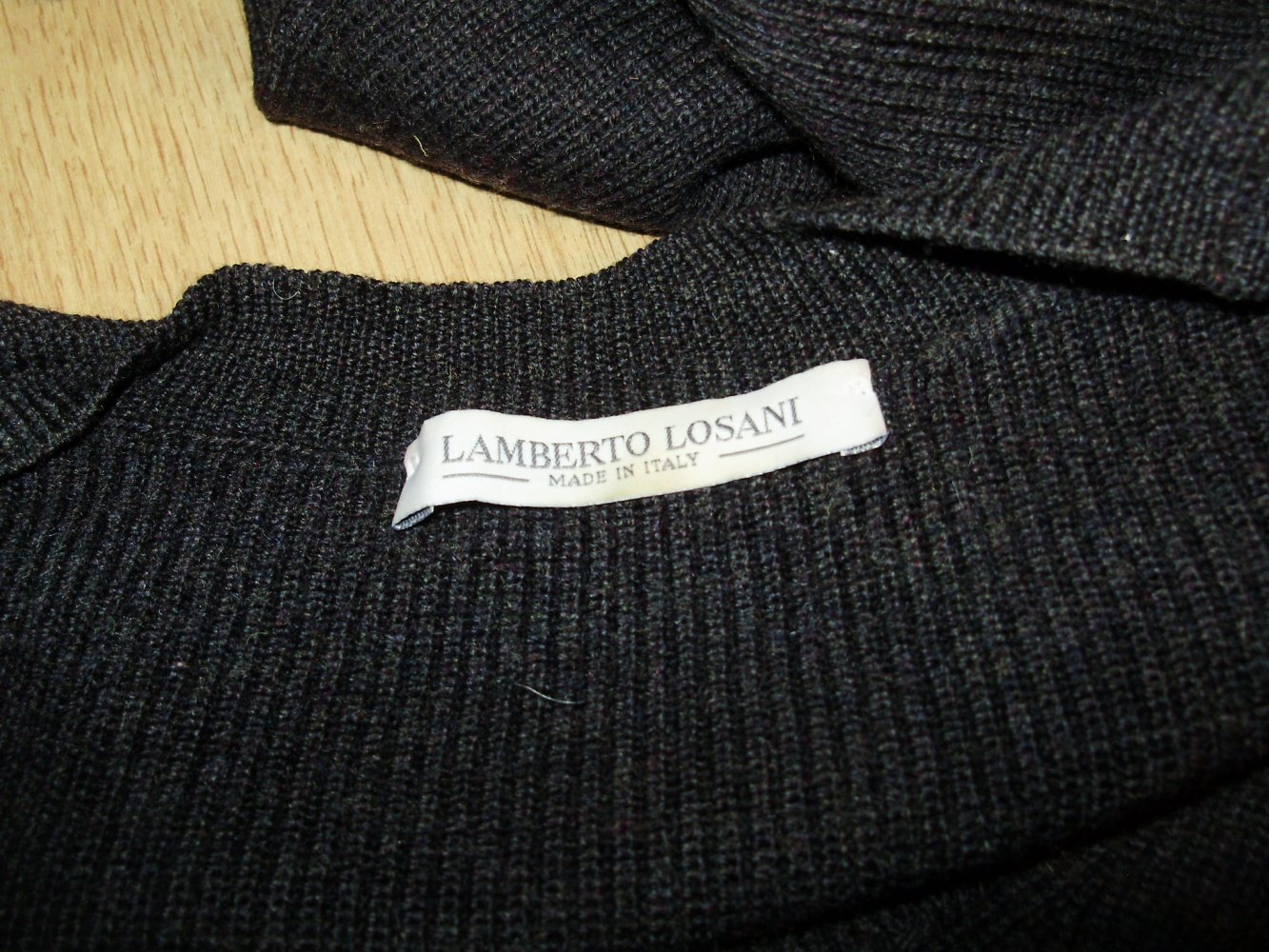 Lamberto Losani Pullover grau RA  L