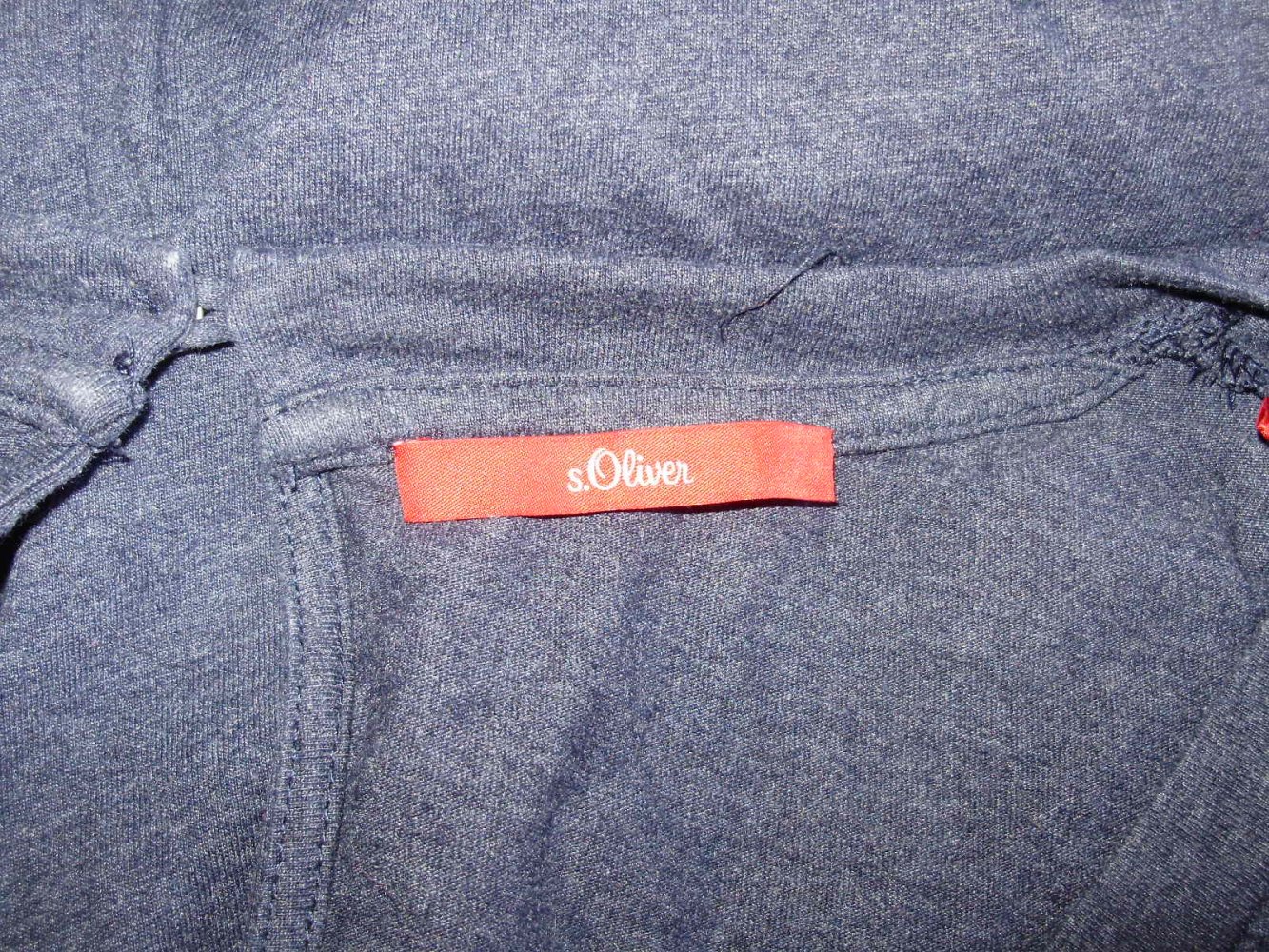 s. oliverJumpsuit Overall Stretch blau Tunnelgürtel Kordel S M