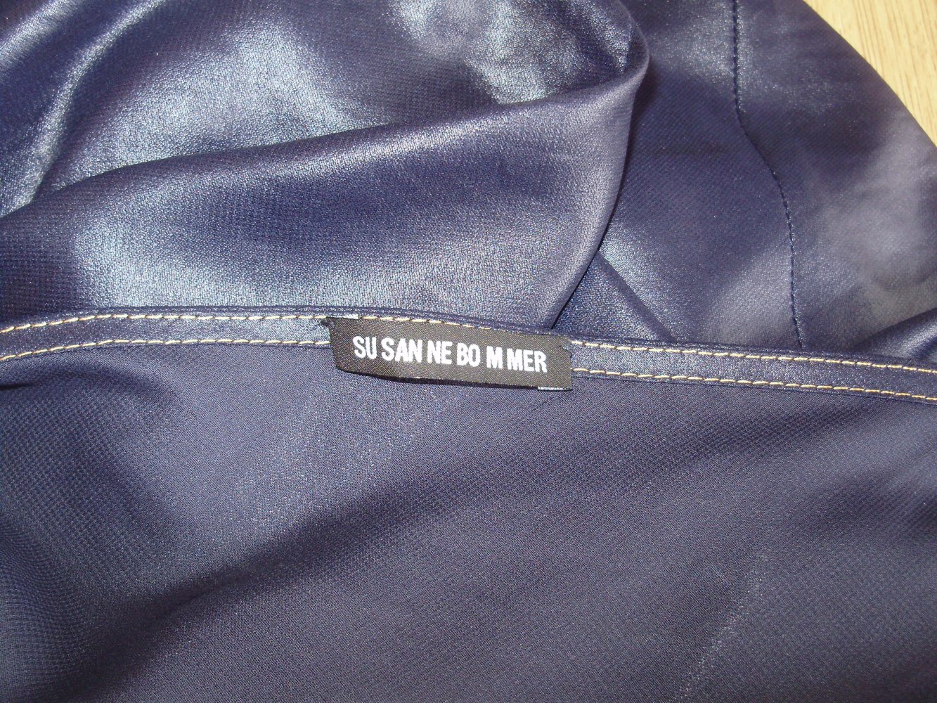 Susanne Bommer Kleid Tunika dunkelblau Gr 38 wie neu