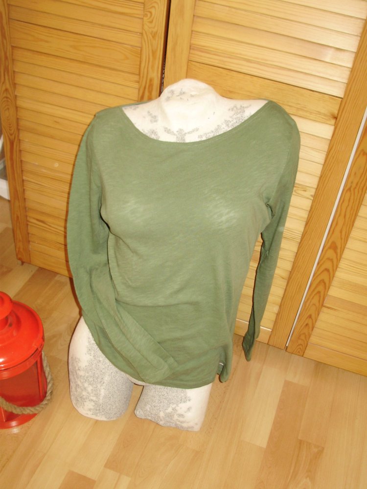 Marc O´Polo LA Shirt grün Morganic cotton