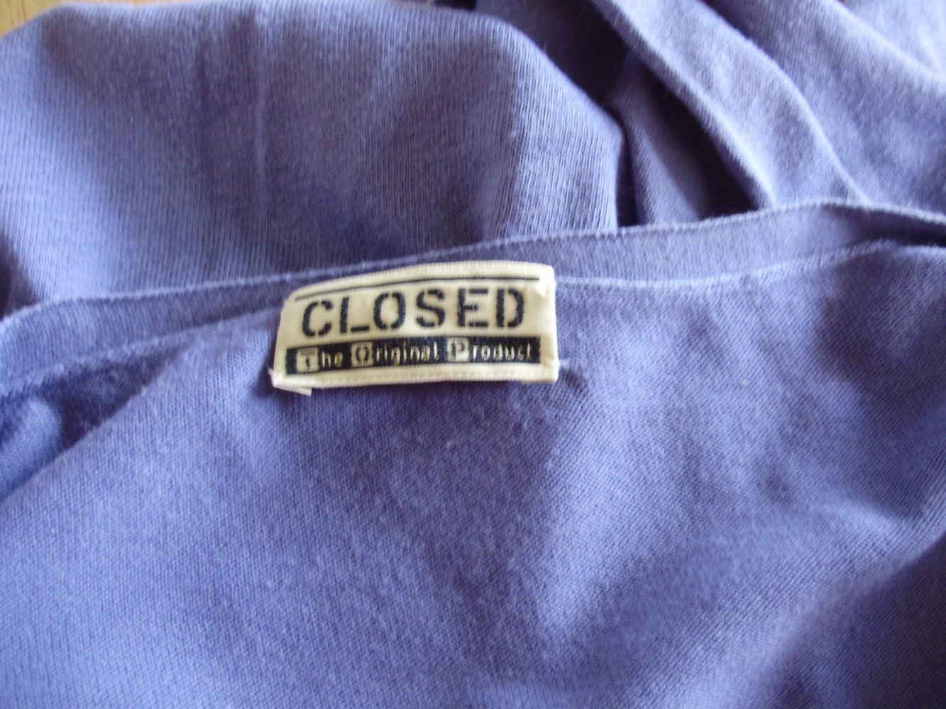 Closed Cardigan blau BW Elasthan M