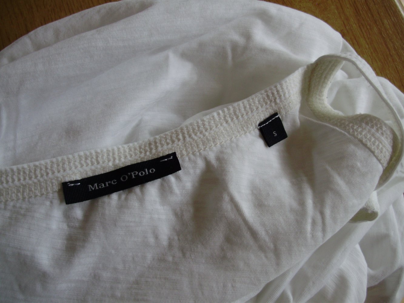 Marc O´Polo Top weiß S = M Baumwolle